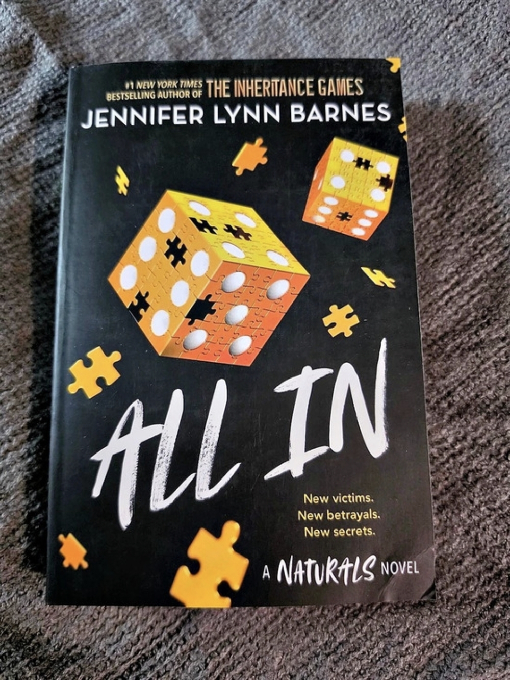 All In - Jennifer Lynn Barnes (Paperback)